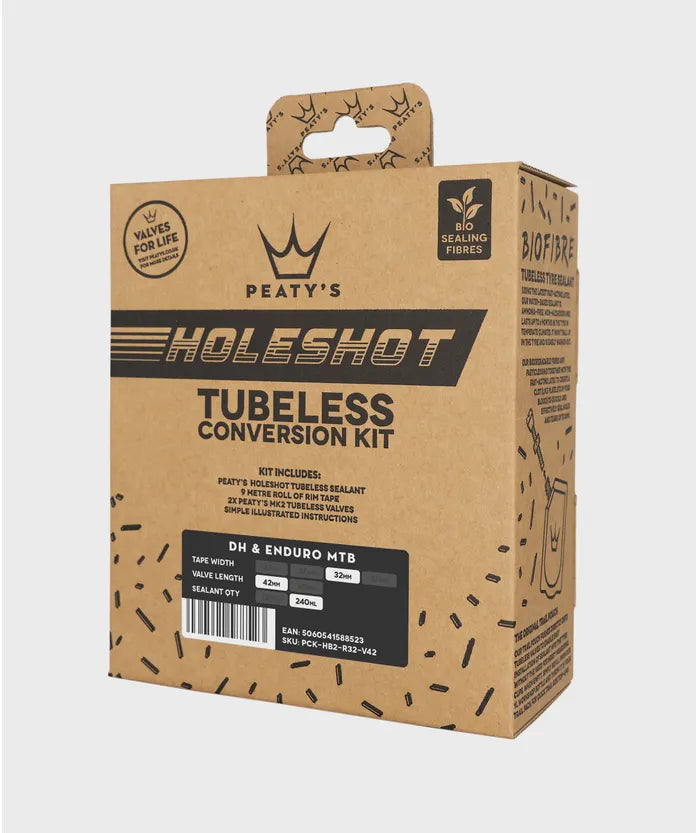 Peaty's Holeshot Tubeless Conversion Kit