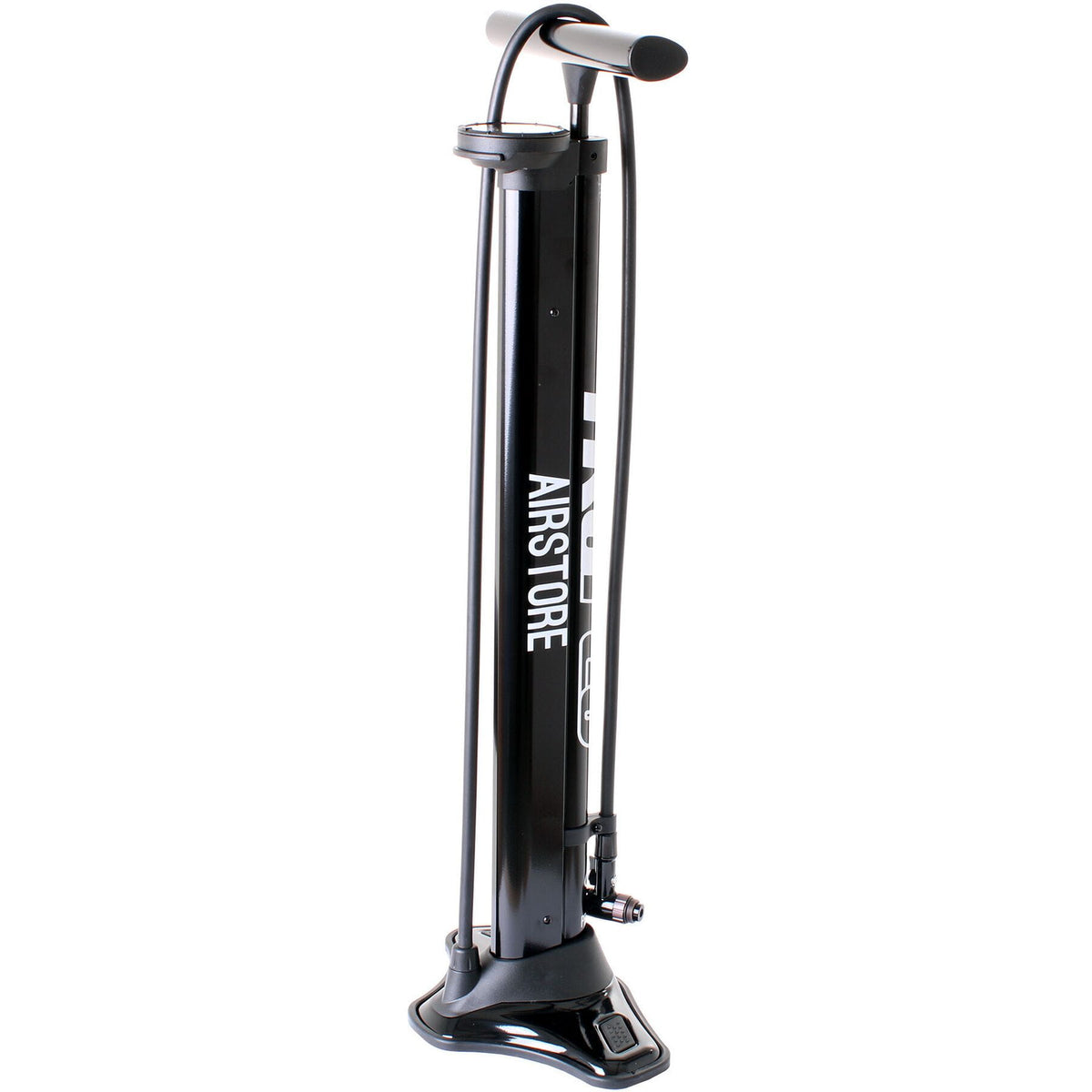 TRUFLO - Airstore track pump with auxillary storage cylinder for tubeless tyres