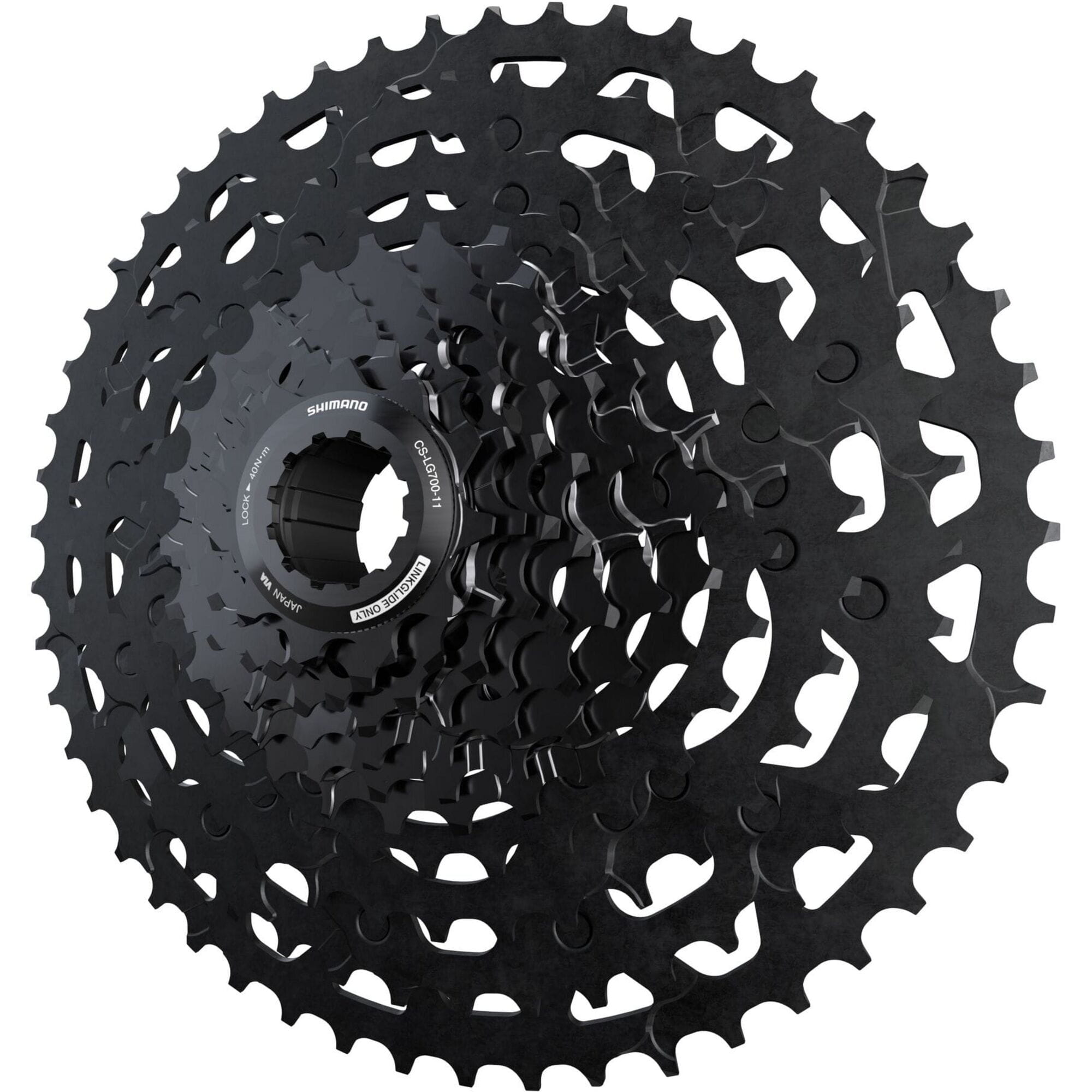 Shimano Cassette Sprocket - CUES CS-LG700-11 Link Glide cassette, 11-speed, 11 - 50T