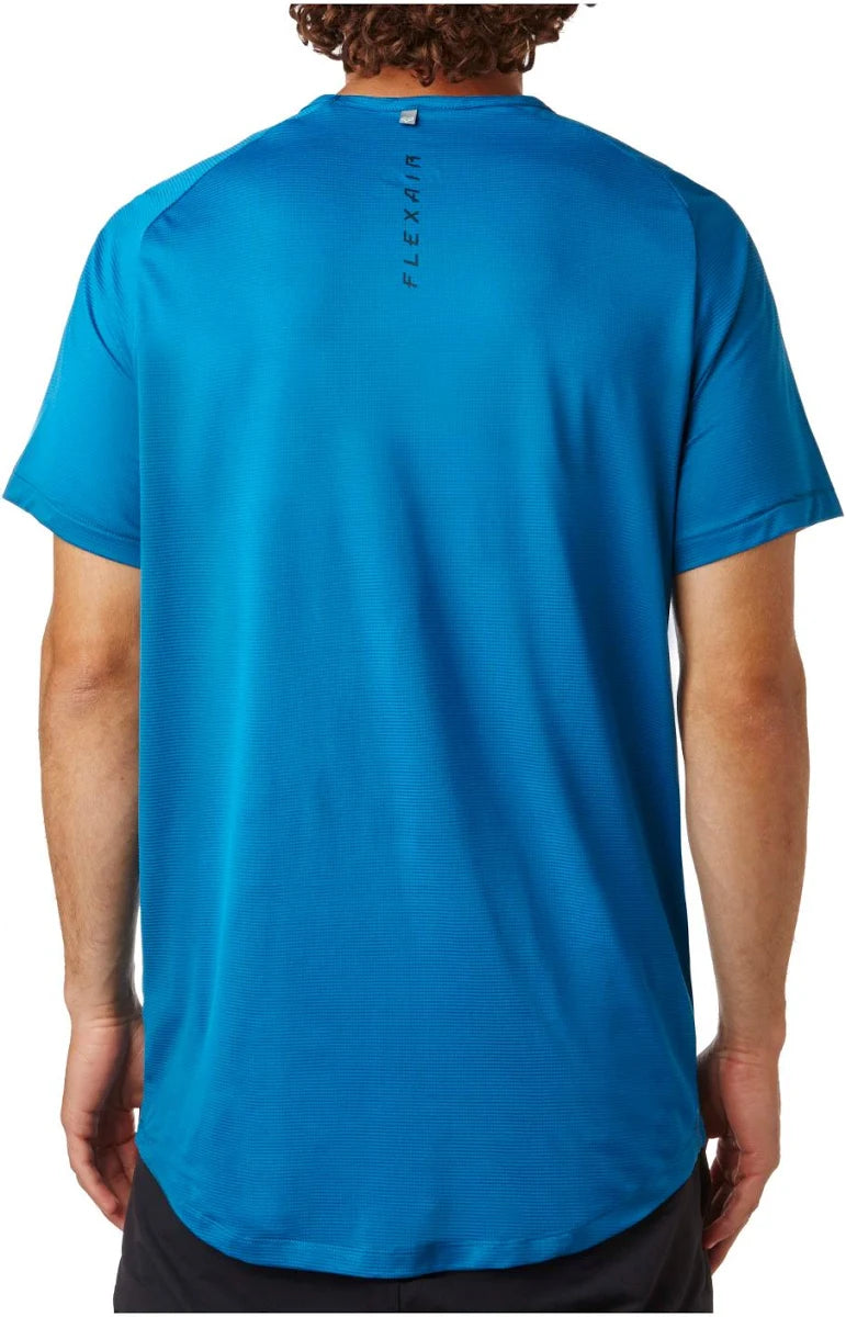 Fox Racing Flexair Moth Short Sleeve Jersey - Maui Blue