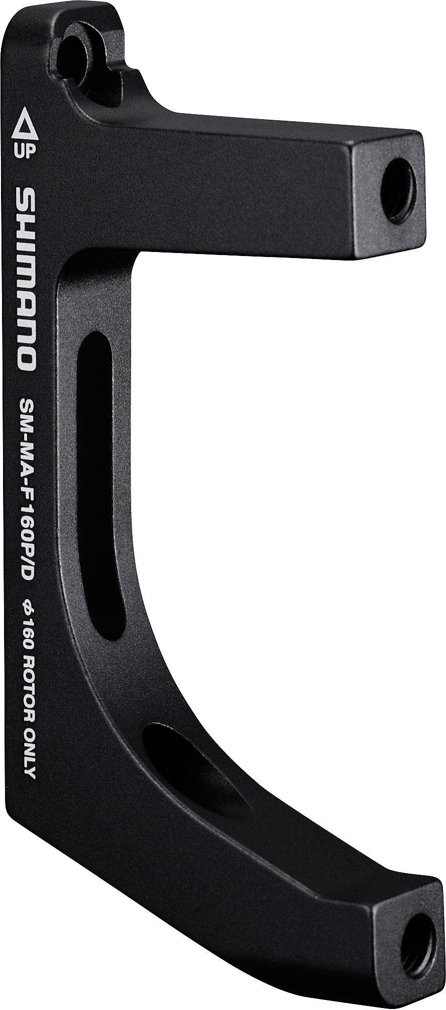 Shimano Disc adapter for post mount calliper, for Flat mount fork, for 160mm rotor