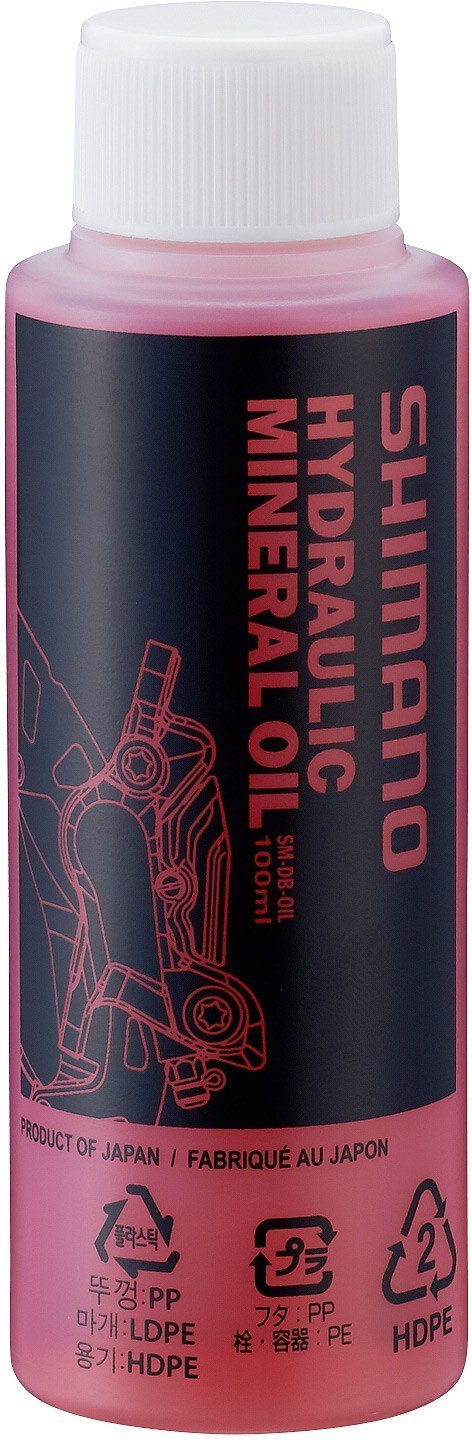 Shimano Mineral Oil Shimano Original 100 ml, Red